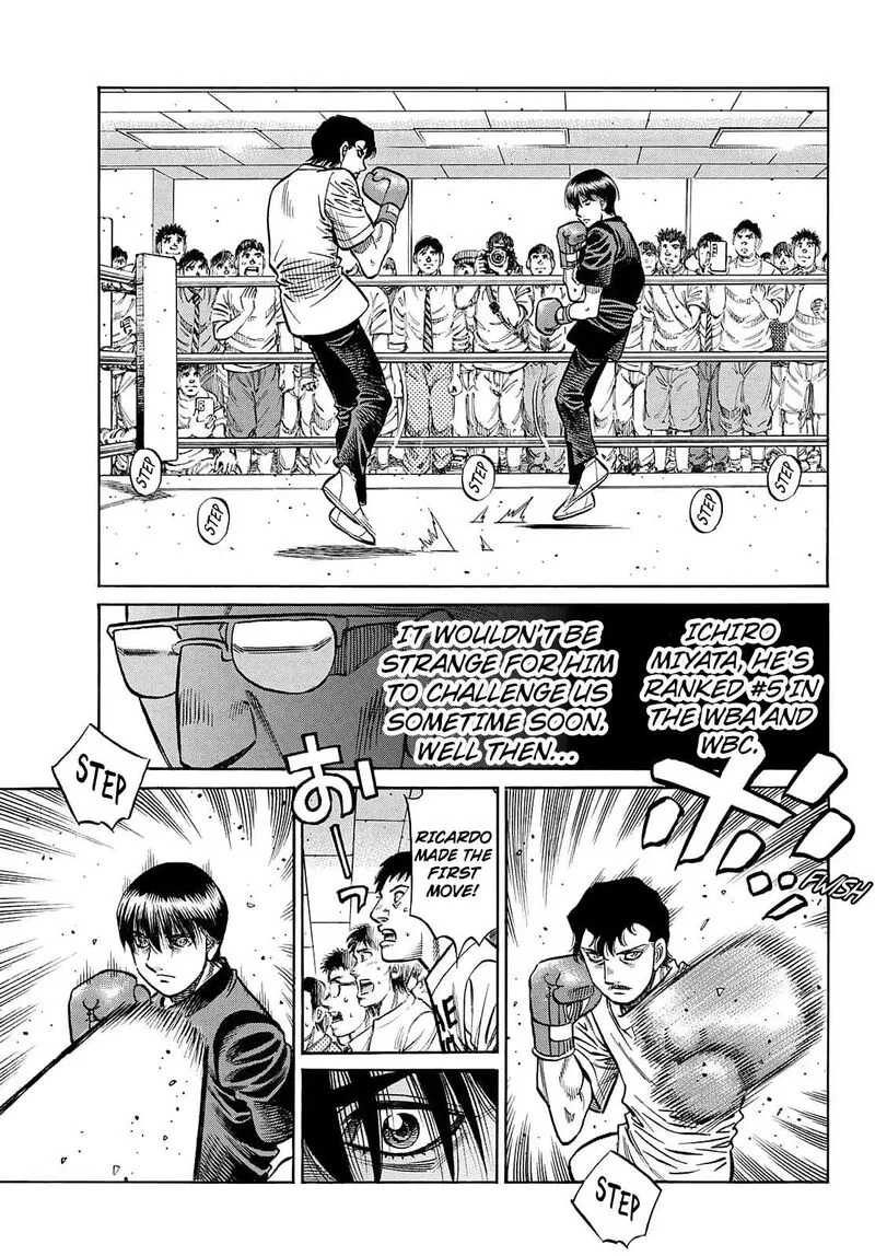 Hajime no Ippo Chapter 1486 page 8