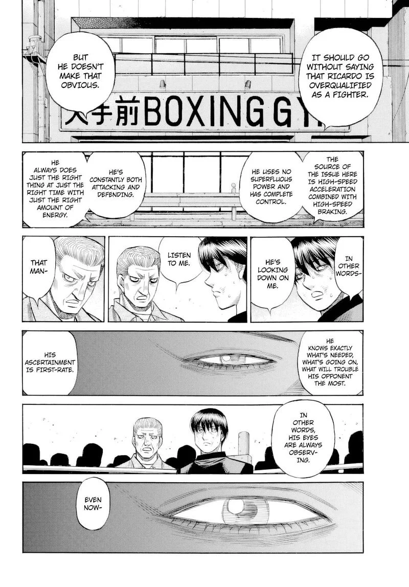 Hajime no Ippo Chapter 1487 page 3