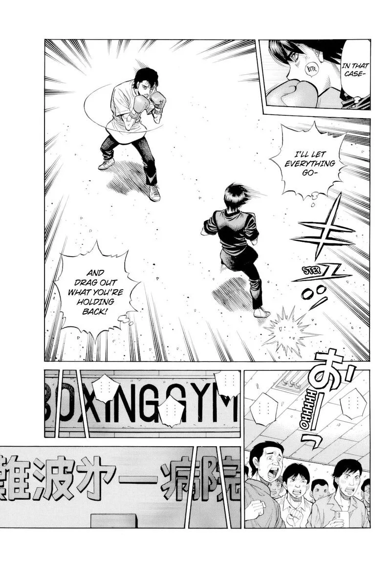 Hajime no Ippo Chapter 1487 page 6