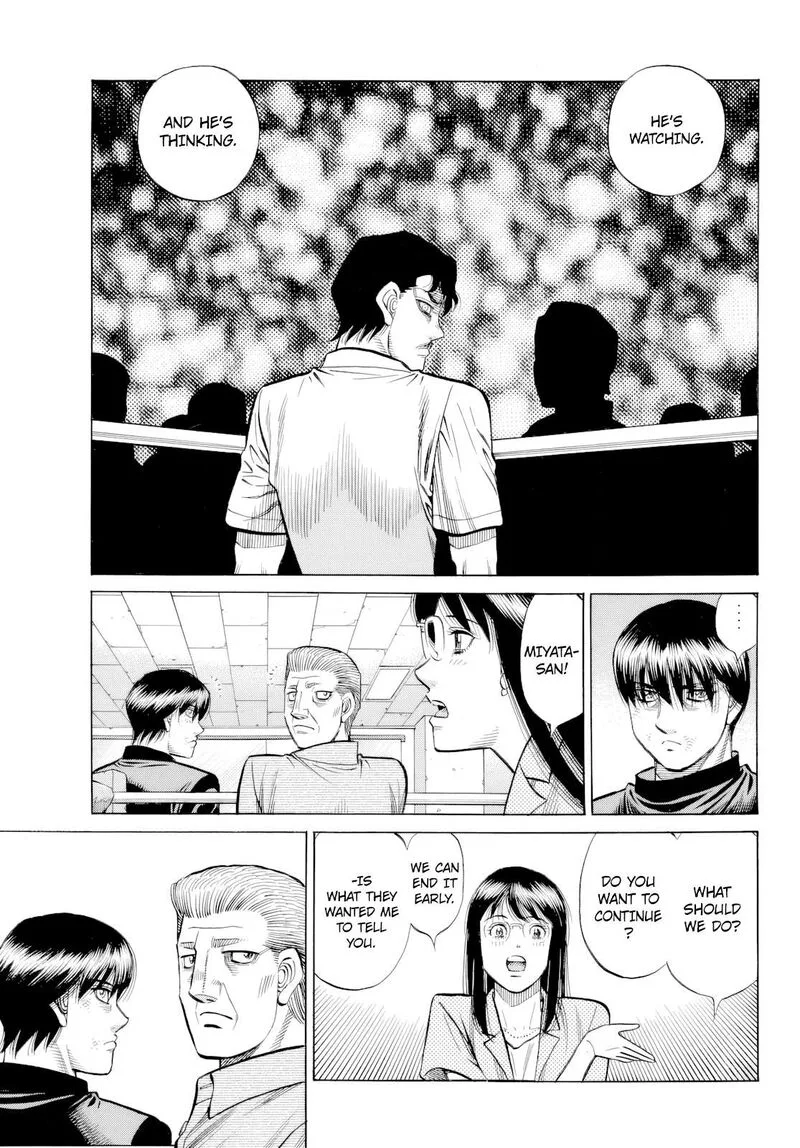 Hajime no Ippo Chapter 1487 page 4