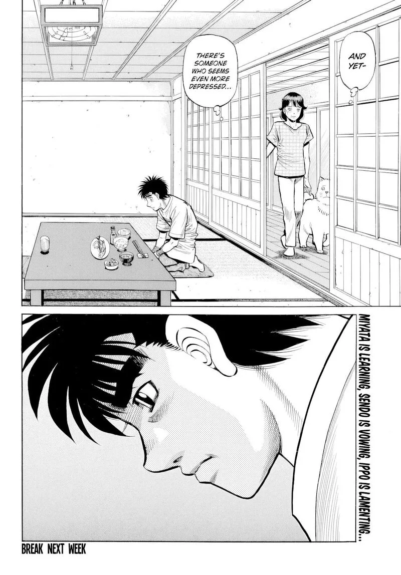 Hajime no Ippo Chapter 1487 page 18