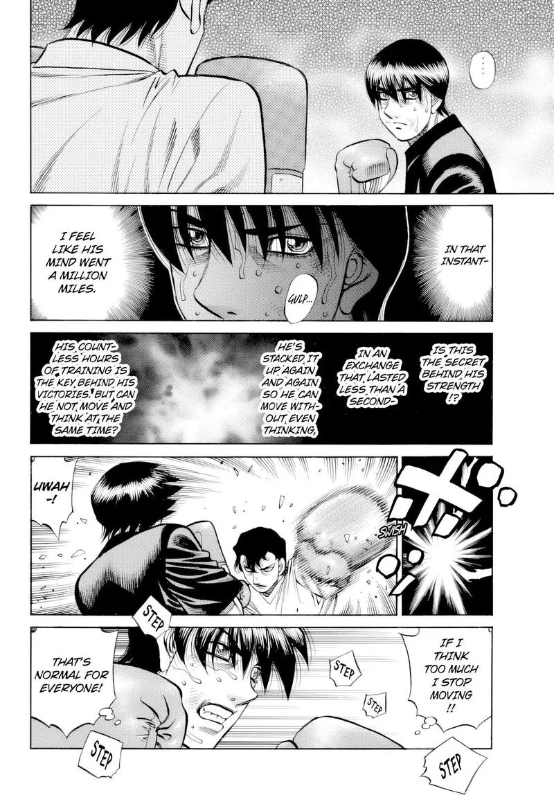 Hajime no Ippo Chapter 1487 page 12