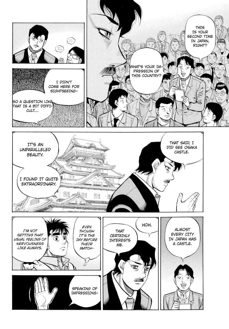 Hajime no Ippo Chapter 1488 page 6