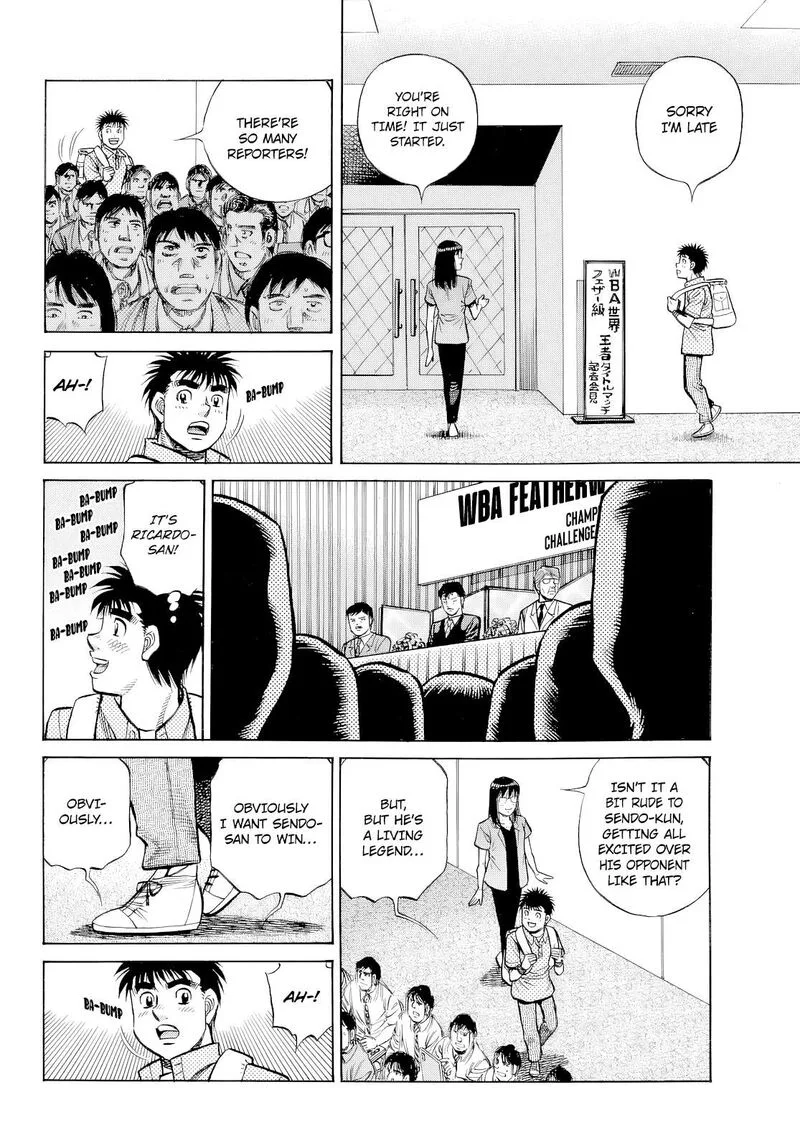 Hajime no Ippo Chapter 1488 page 4
