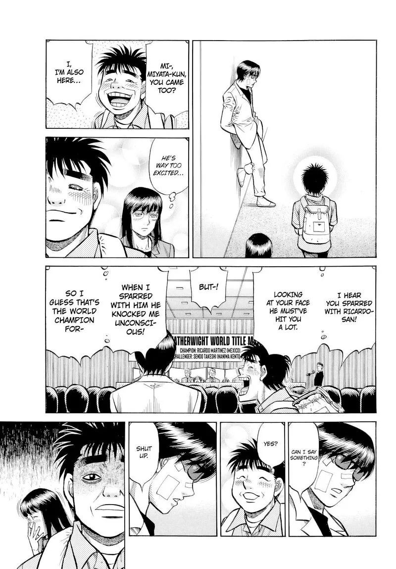 Hajime no Ippo Chapter 1488 page 5