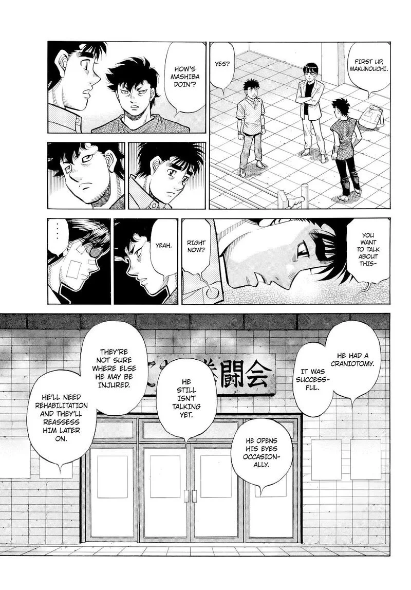 Hajime no Ippo Chapter 1488 page 15
