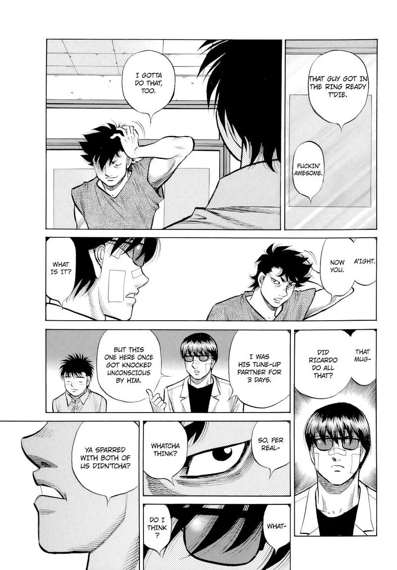 Hajime no Ippo Chapter 1488 page 17