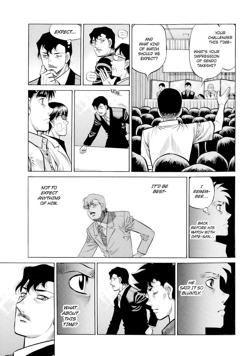 Hajime no Ippo Chapter 1488 page 7
