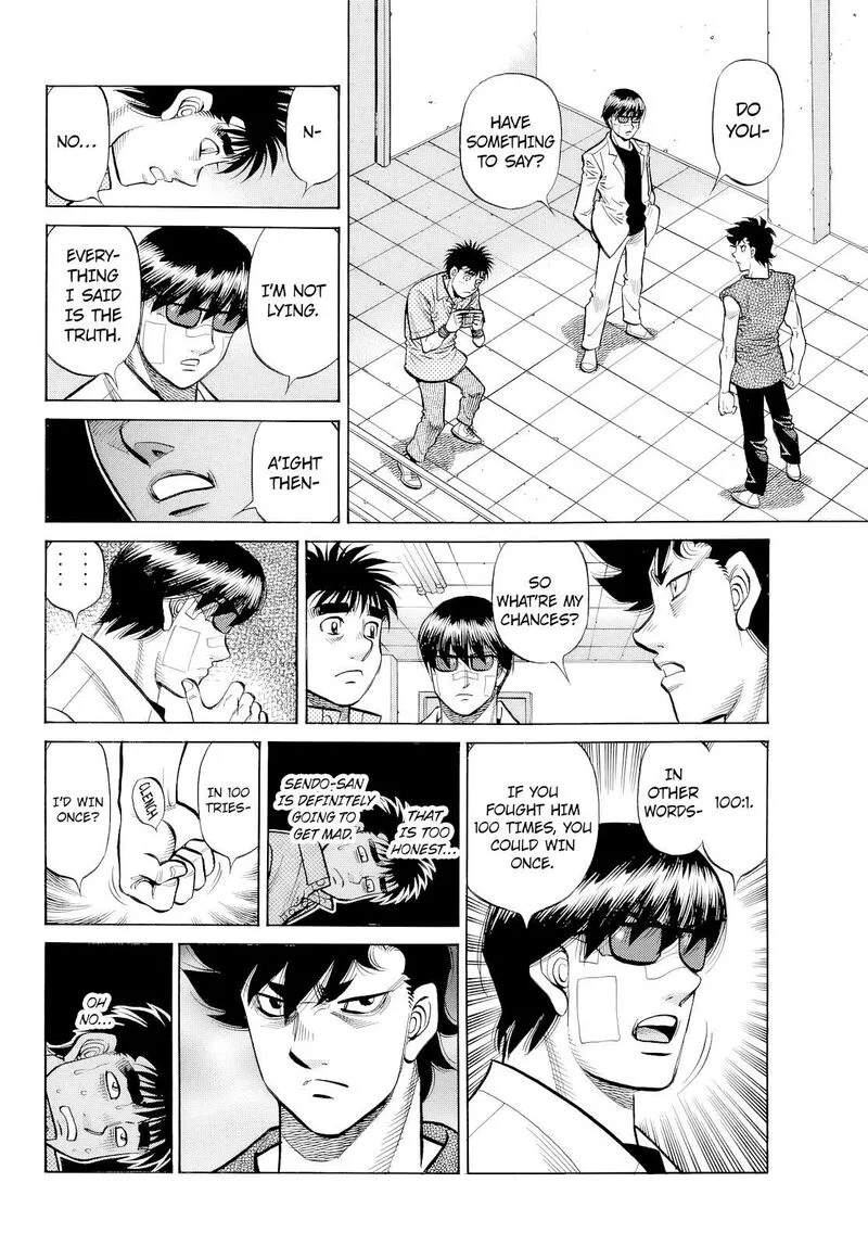 Hajime no Ippo Chapter 1489 page 3