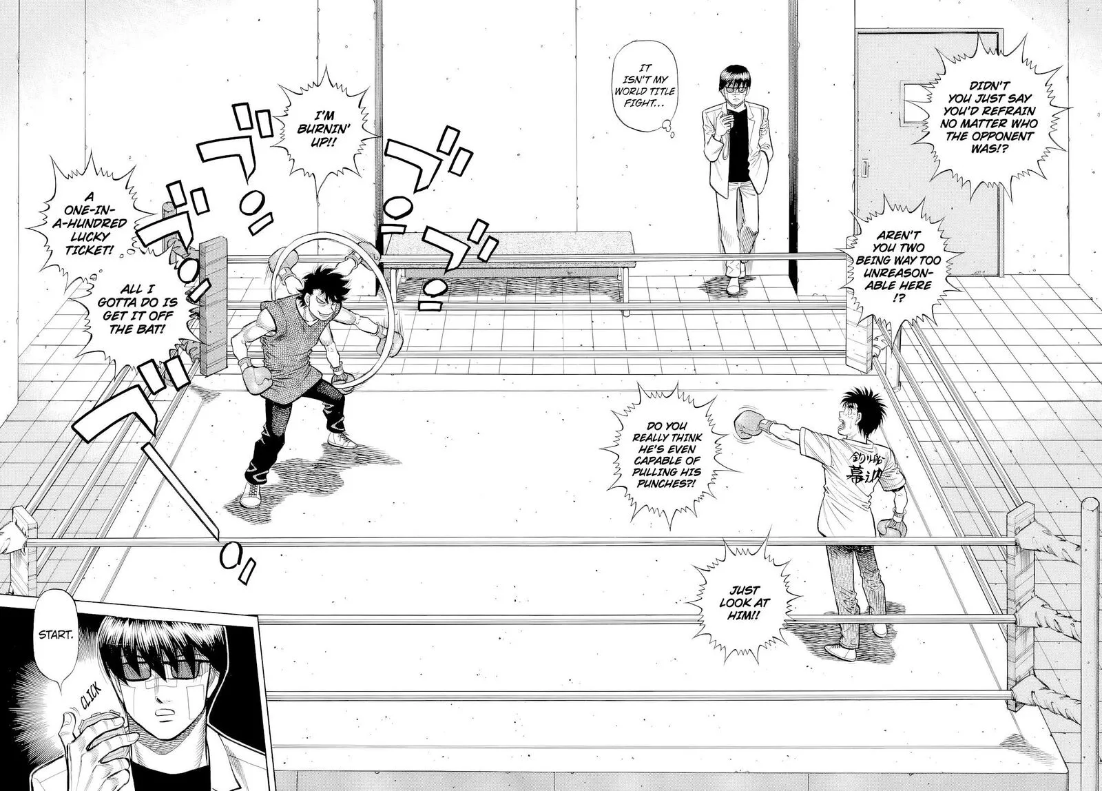 Hajime no Ippo Chapter 1489 page 7