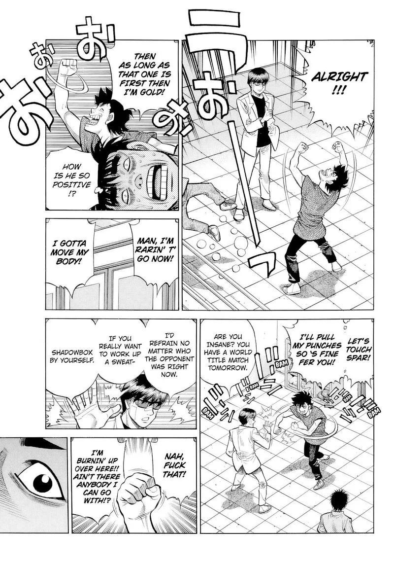 Hajime no Ippo Chapter 1489 page 4