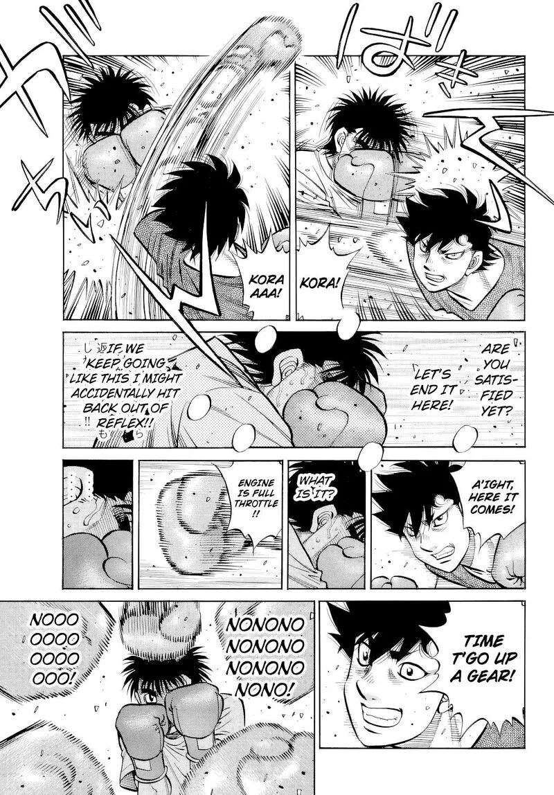 Hajime no Ippo Chapter 1490 page 4
