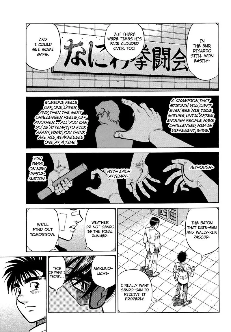Hajime no Ippo Chapter 1491 page 10