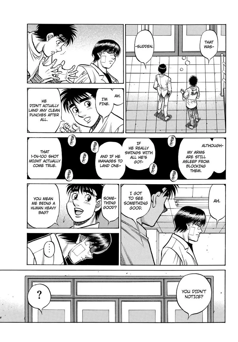 Hajime no Ippo Chapter 1491 page 8