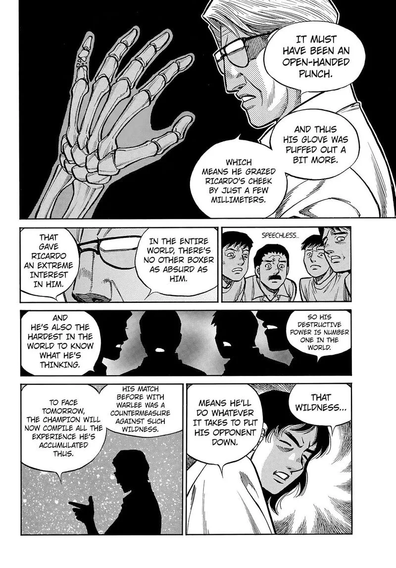 Hajime no Ippo Chapter 1492 page 7