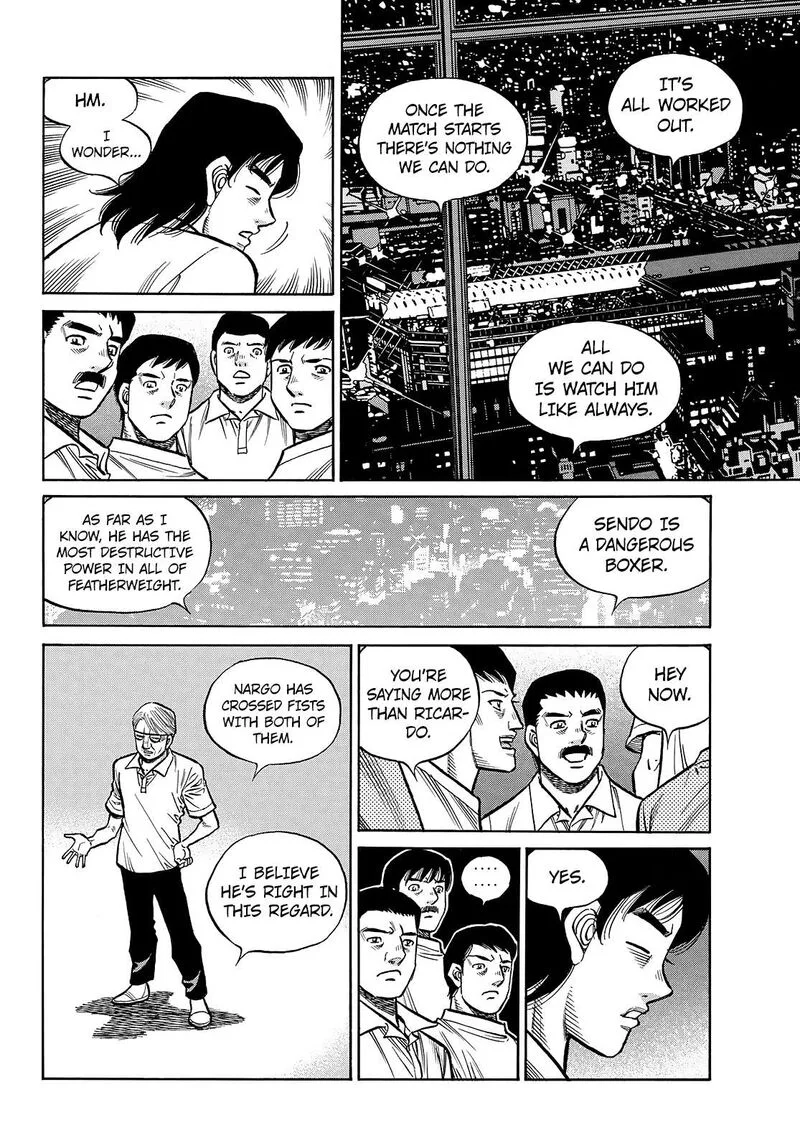 Hajime no Ippo Chapter 1492 page 5