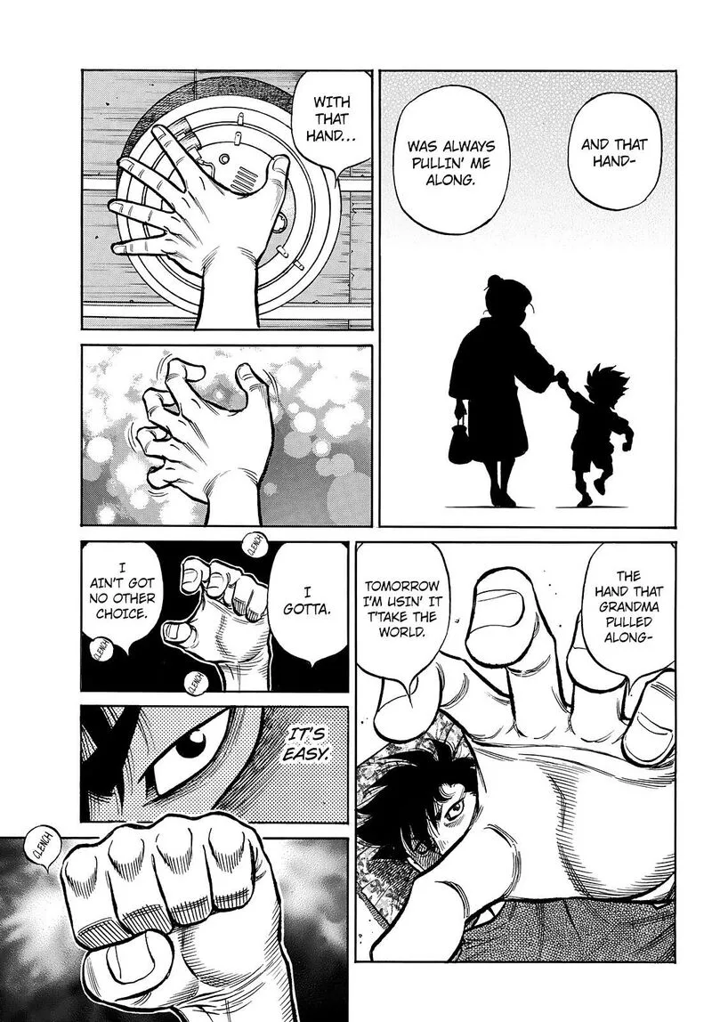 Hajime no Ippo Chapter 1492 page 12