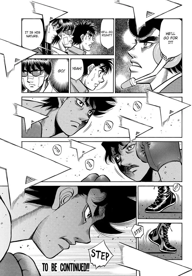Hajime no Ippo Chapter 1495 page 7