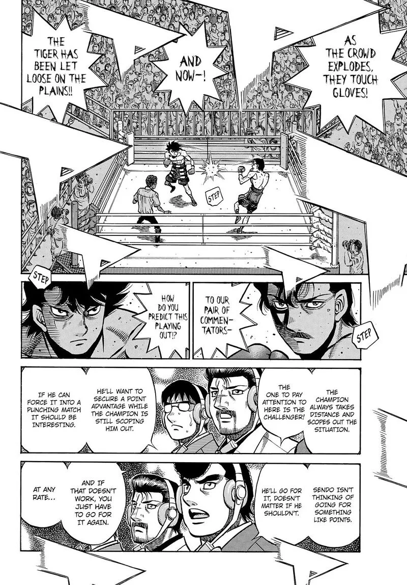 Hajime no Ippo Chapter 1495 page 6