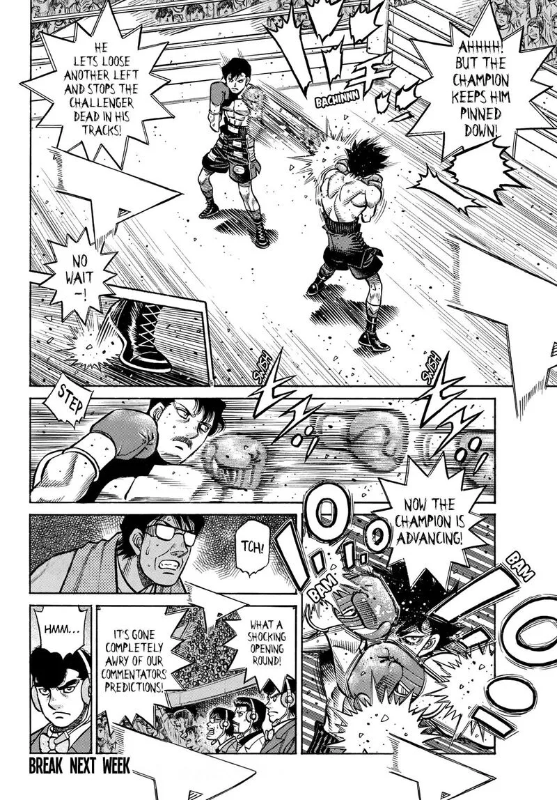 Hajime no Ippo Chapter 1496 page 14