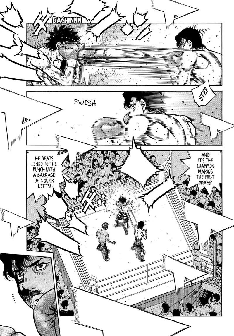 Hajime no Ippo Chapter 1496 page 5