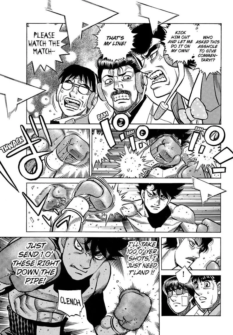 Hajime no Ippo Chapter 1497 page 4