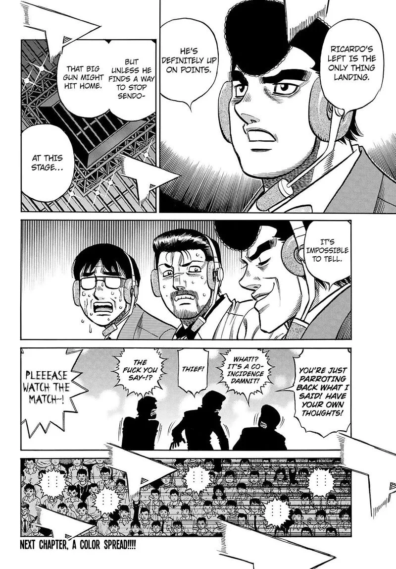 Hajime no Ippo Chapter 1497 page 16