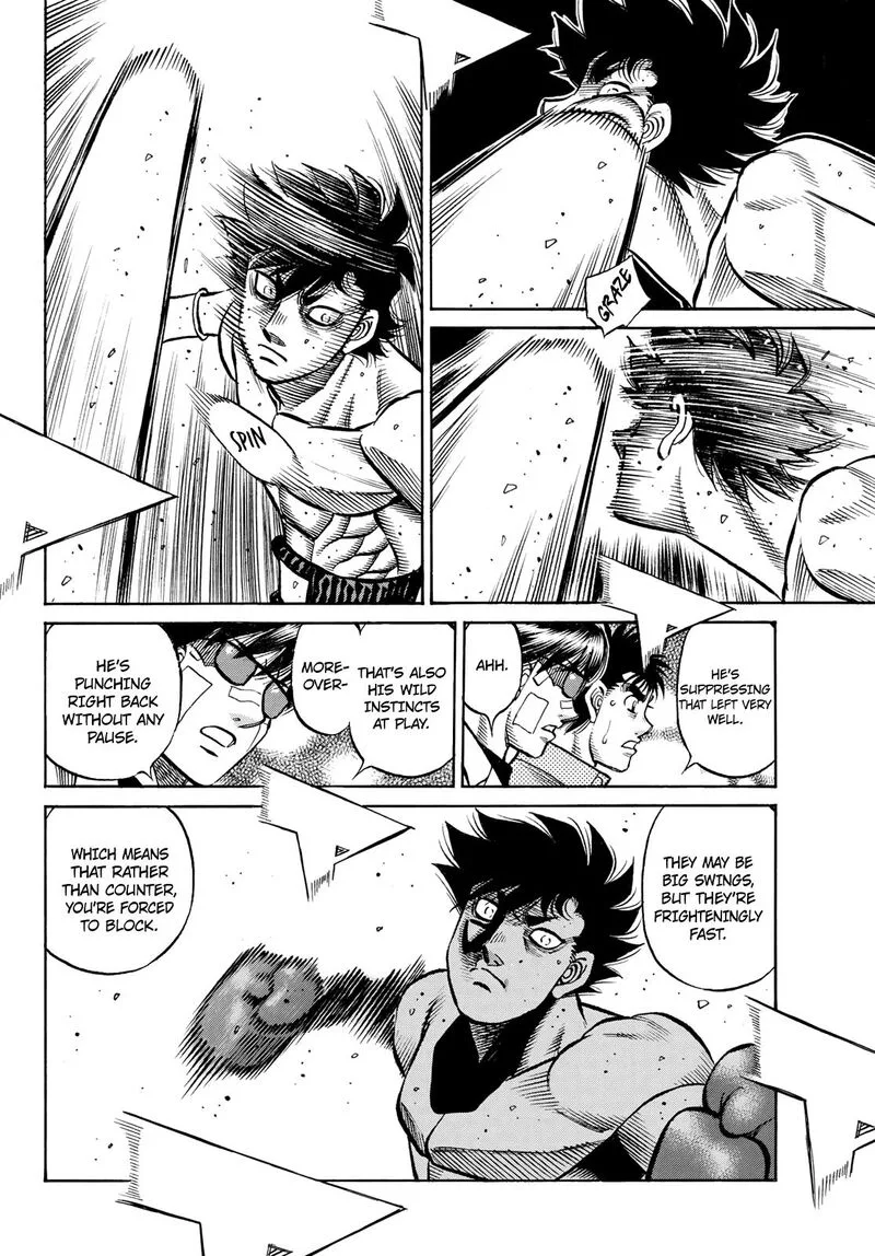 Hajime no Ippo Chapter 1498 page 4