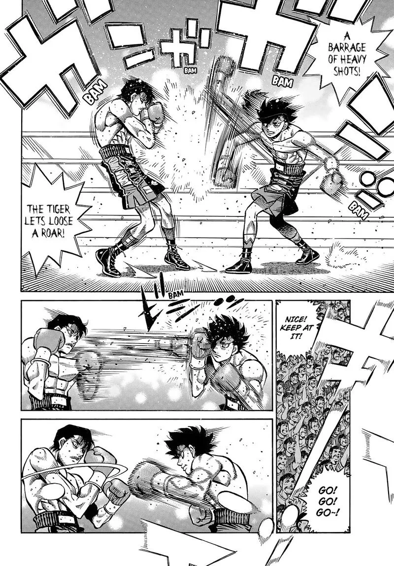 Hajime no Ippo Chapter 1499 page 4