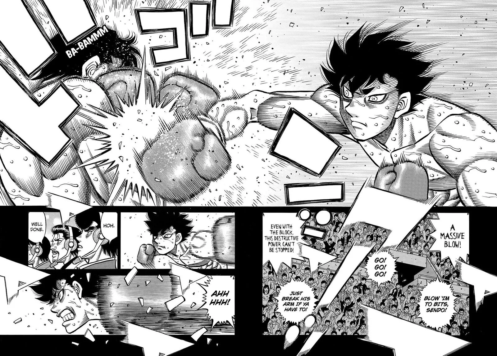 Hajime no Ippo Chapter 1499 page 3