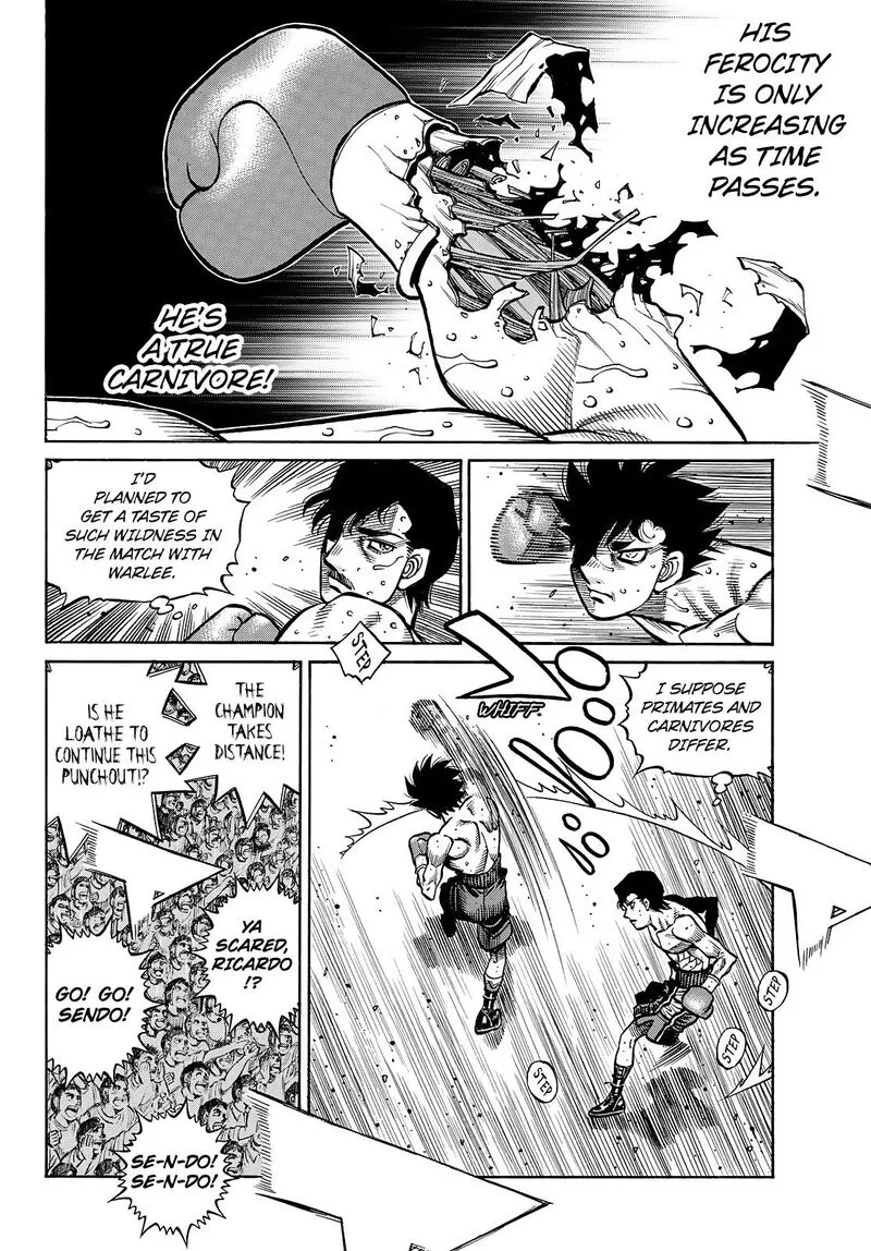 Hajime no Ippo Chapter 1499 page 8