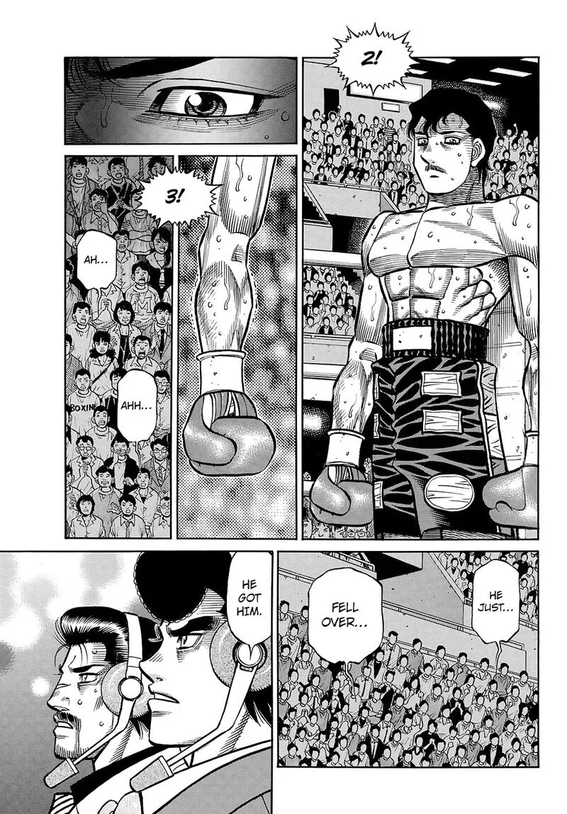 Hajime no Ippo Chapter 1500 page 8