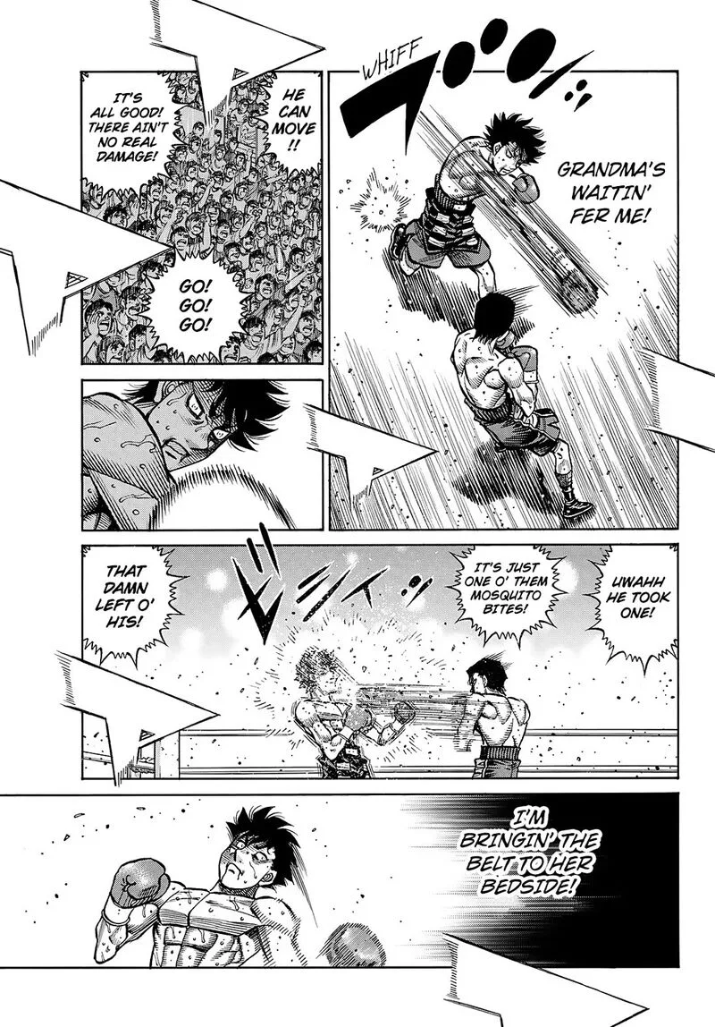Hajime no Ippo Chapter 1500 page 14