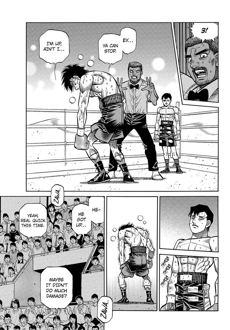 Hajime no Ippo Chapter 1501 page 4