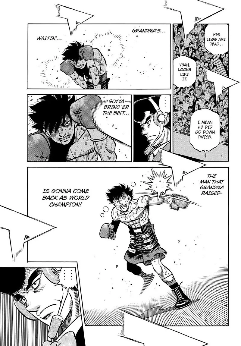 Hajime no Ippo Chapter 1501 page 8