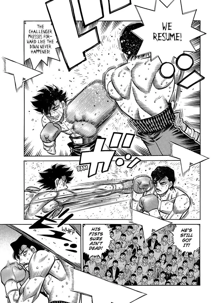 Hajime no Ippo Chapter 1501 page 6