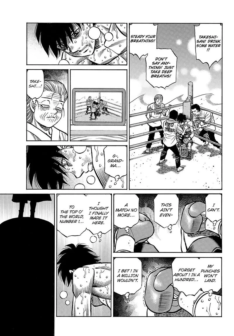 Hajime no Ippo Chapter 1502 page 13