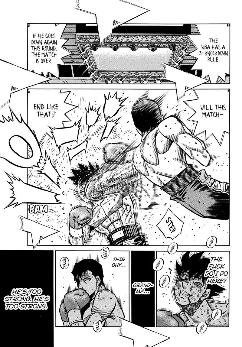 Hajime no Ippo Chapter 1502 page 6