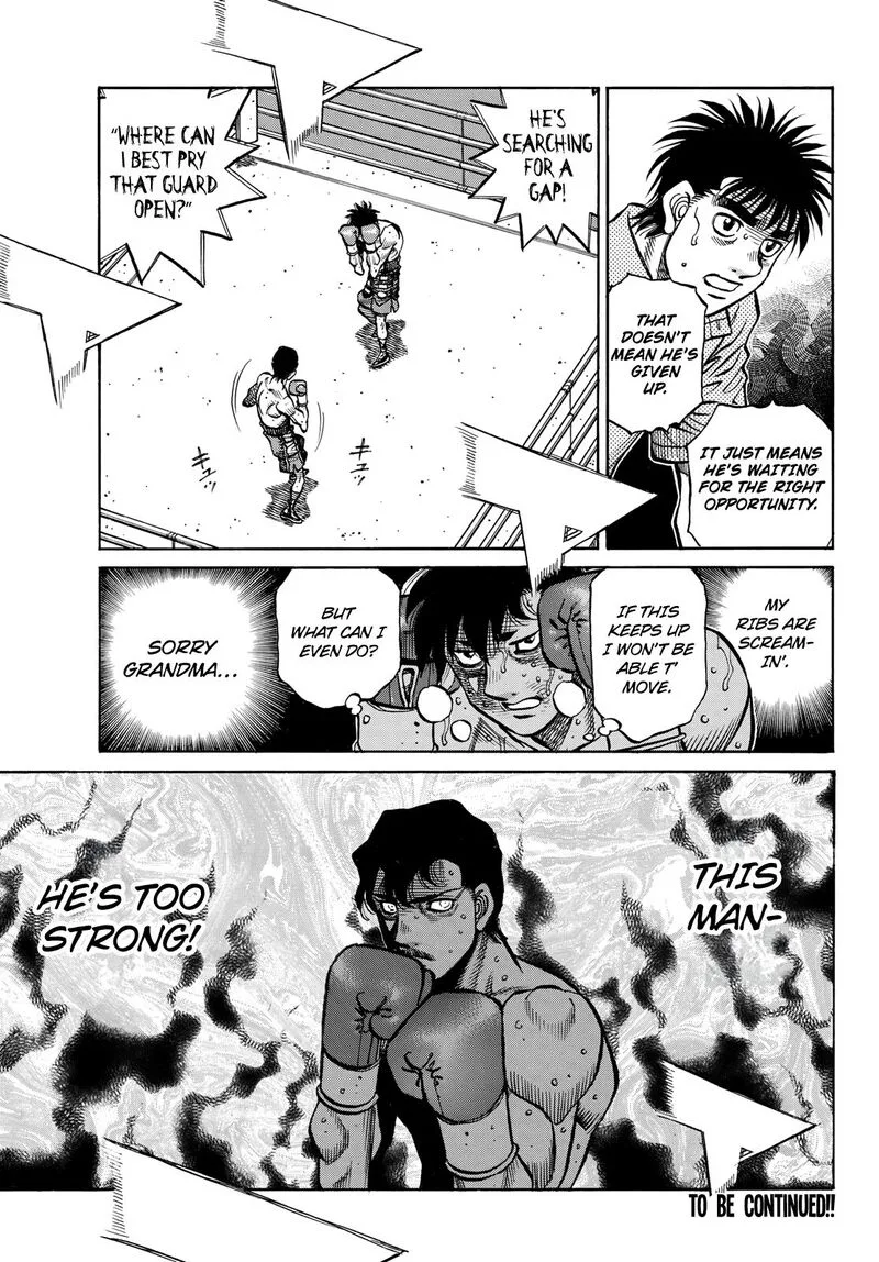 Hajime no Ippo Chapter 1503 page 18