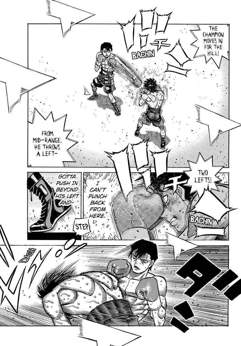 Hajime no Ippo Chapter 1504 page 4