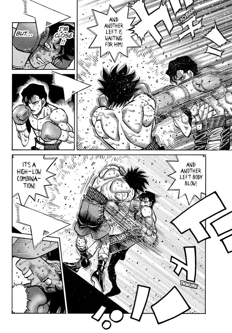 Hajime no Ippo Chapter 1504 page 5