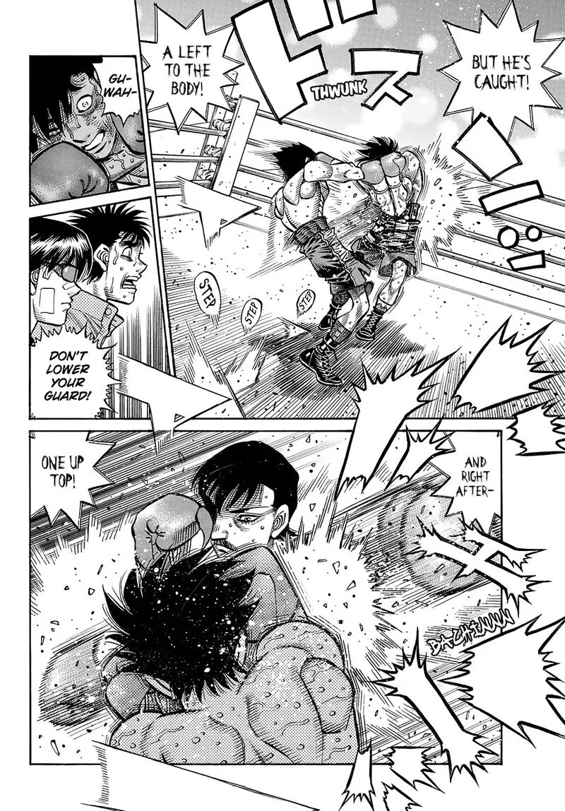 Hajime no Ippo Chapter 1505 page 6