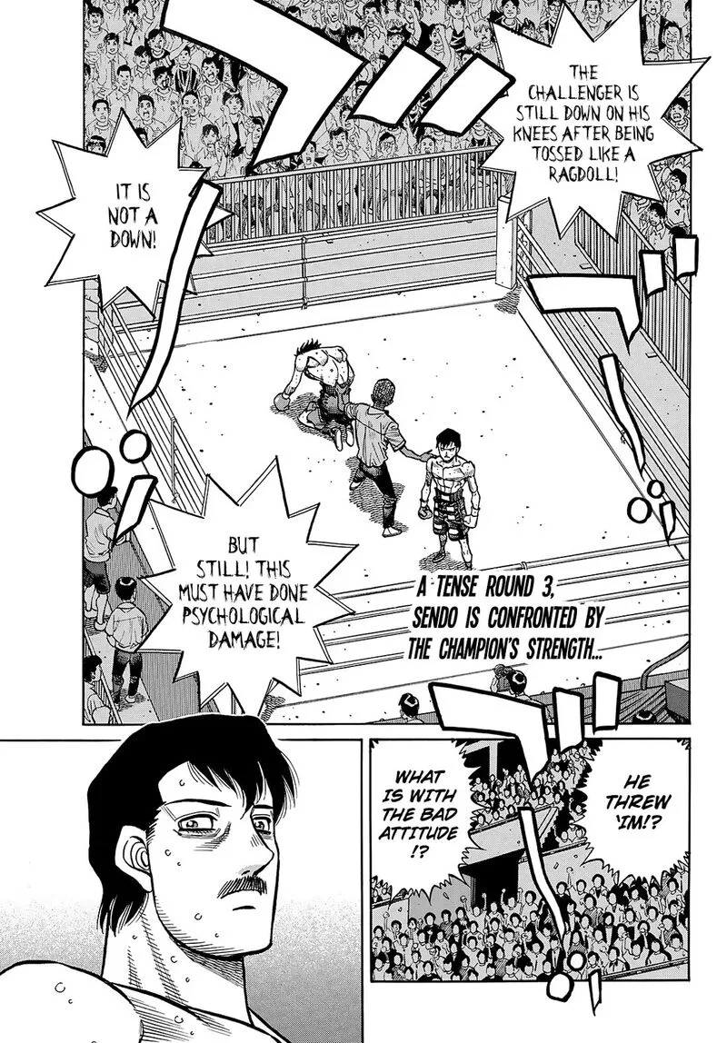 Hajime no Ippo Chapter 1505 page 1