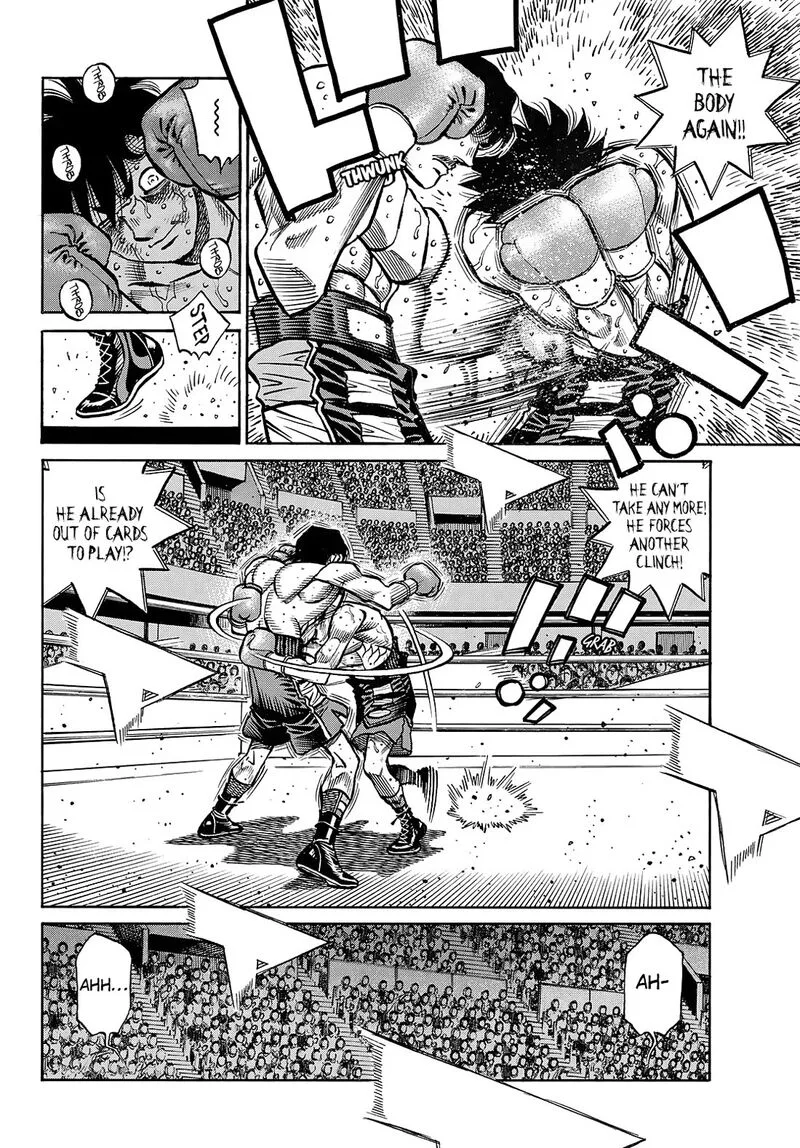 Hajime no Ippo Chapter 1505 page 8