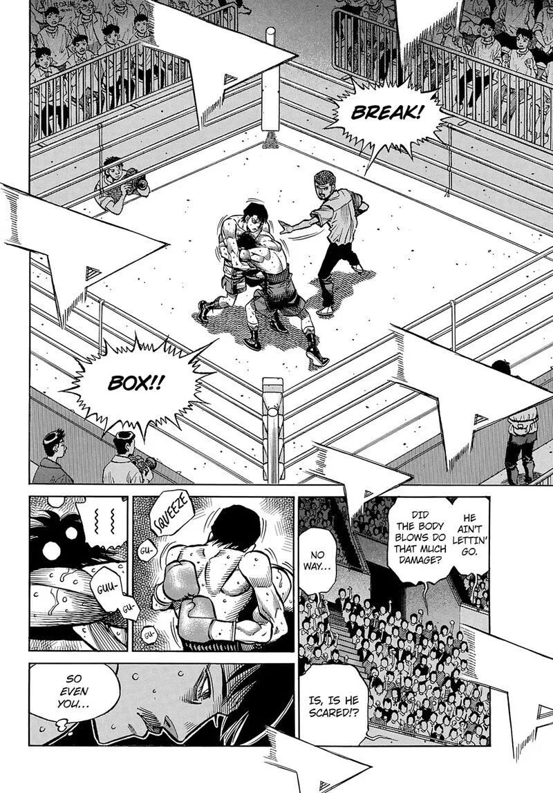 Hajime no Ippo Chapter 1505 page 10