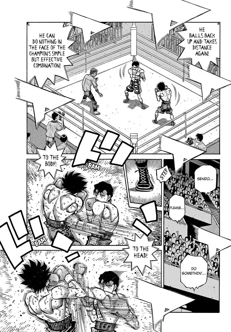 Hajime no Ippo Chapter 1505 page 7