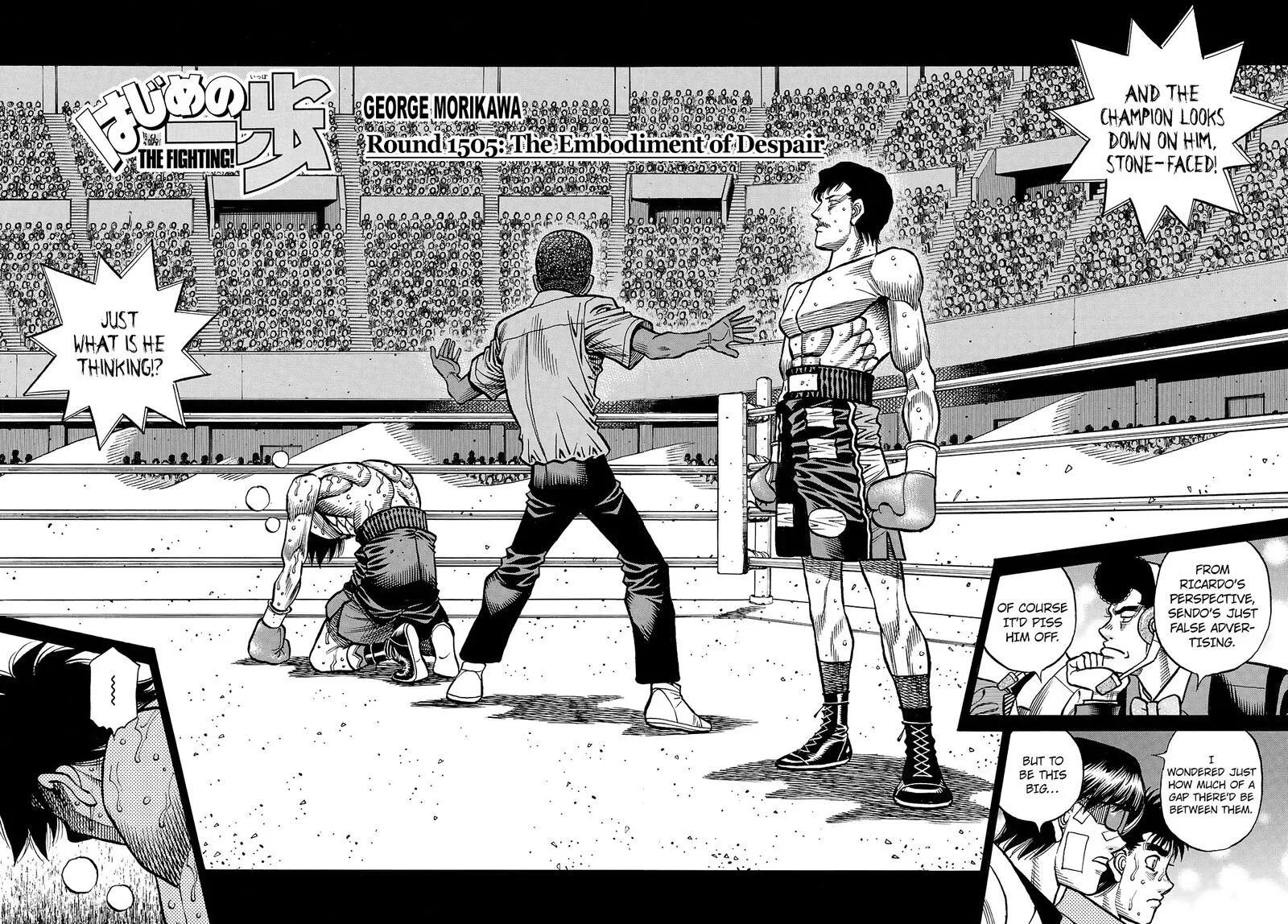 Hajime no Ippo Chapter 1505 page 3
