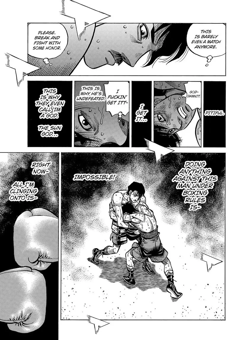 Hajime no Ippo Chapter 1505 page 11