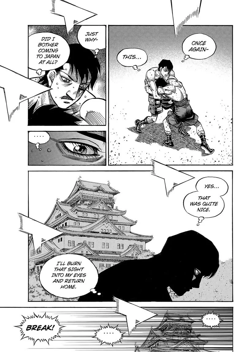 Hajime no Ippo Chapter 1505 page 9
