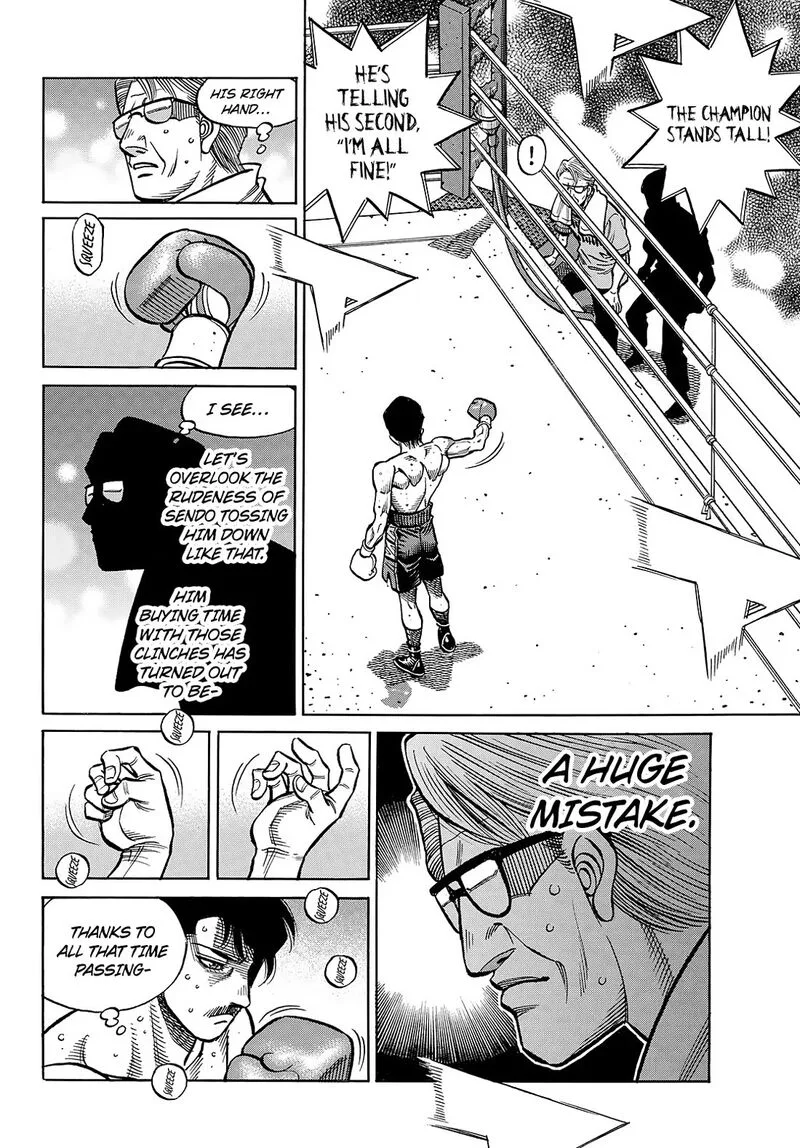 Hajime no Ippo Chapter 1506 page 9